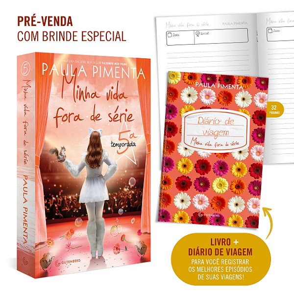 Livro Minha vida fora de série - 5ª temporada