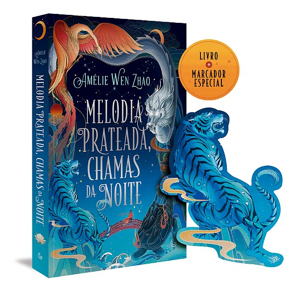 Livro Melodia prateada, chamas da noite