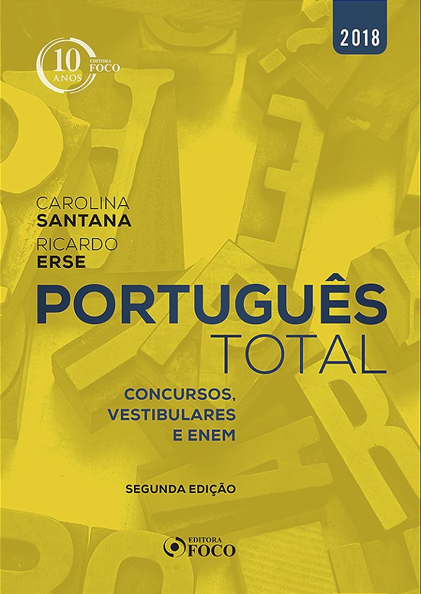 Livro Português total: concursos, vestibulares e ENEM