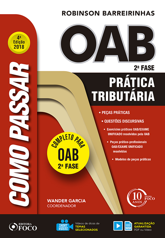 Livro Como passar na OAB 2ª fase: prática tributária