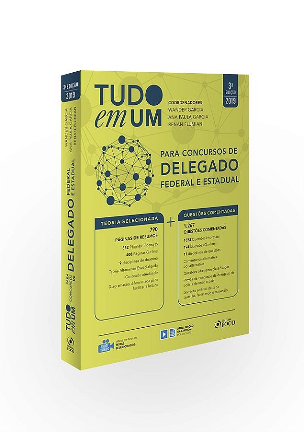 Livro Tudo em um: para concursos de delegado - Federal e ...