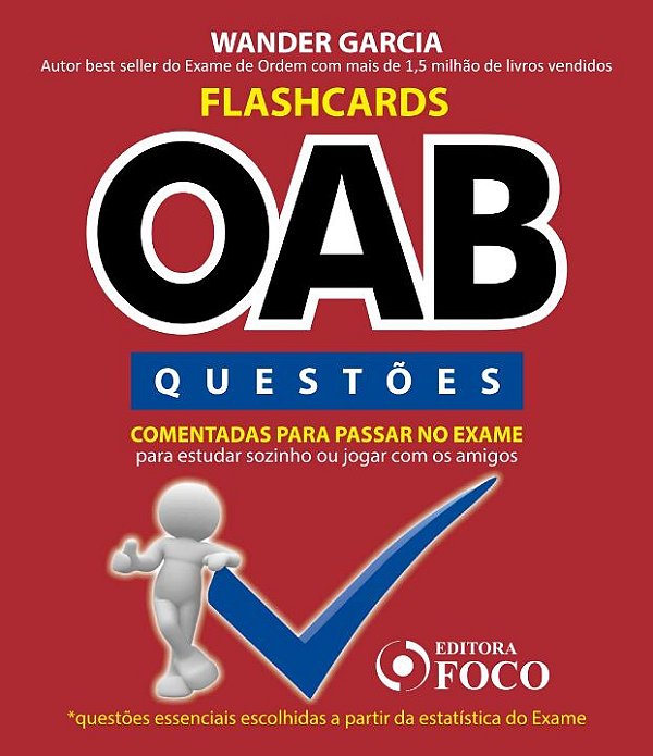 Flashcards Oab - Questões Comentadas Para Passar No Exame...