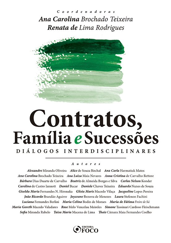 Livro Contratos, família e sucessões: diálogos interdisciplinar...
