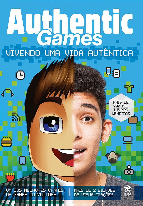 Livro AuthenticGames: vivendo uma vida autêntica