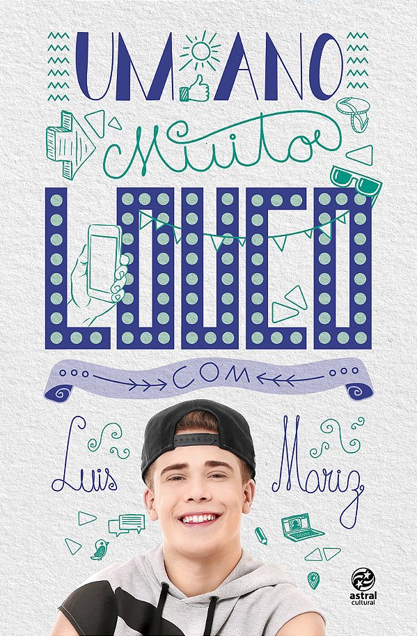 Livro Um ano muito louco com Luis Mariz