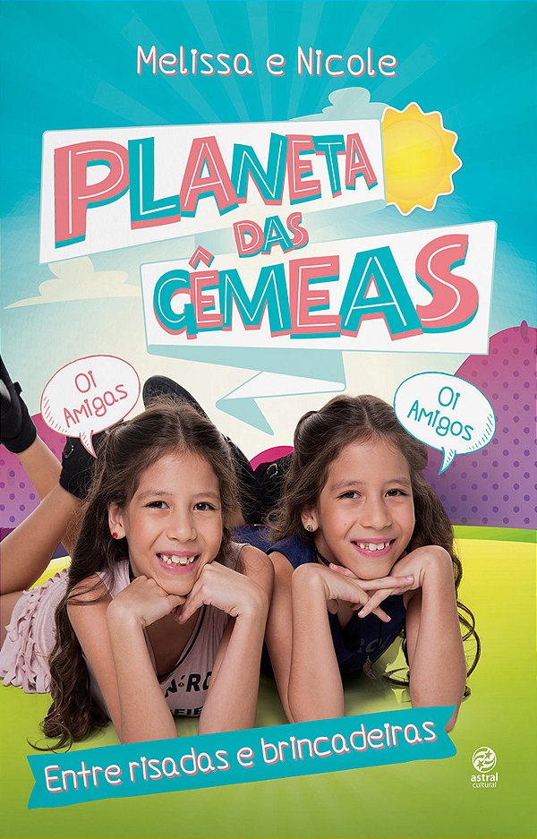 Livro Planeta das gêmeas: entre risadas e brincadeiras