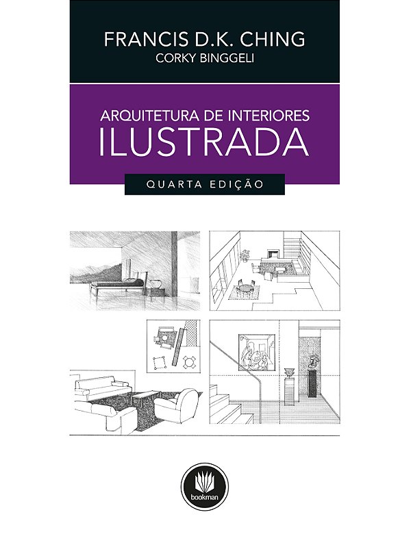 Livro Arquitetura de Interiores Ilustrada