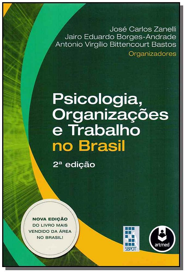 Livro Psicologia, Organizações e Trabalho no Brasil