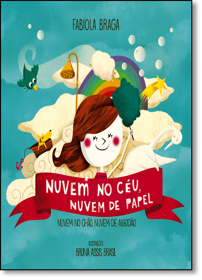 Livro Nuvem no céu nuvem de papel