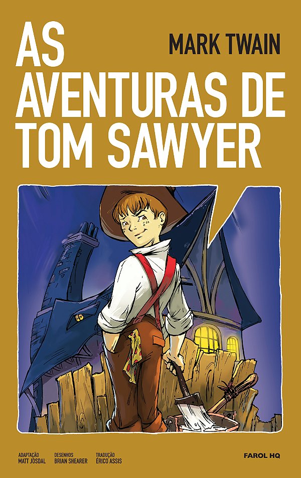 Livro As aventuras de tom sawyer em quadrinhos