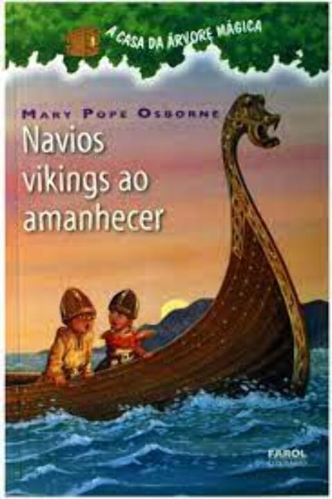 Livro Navios vikings ao amanhecer