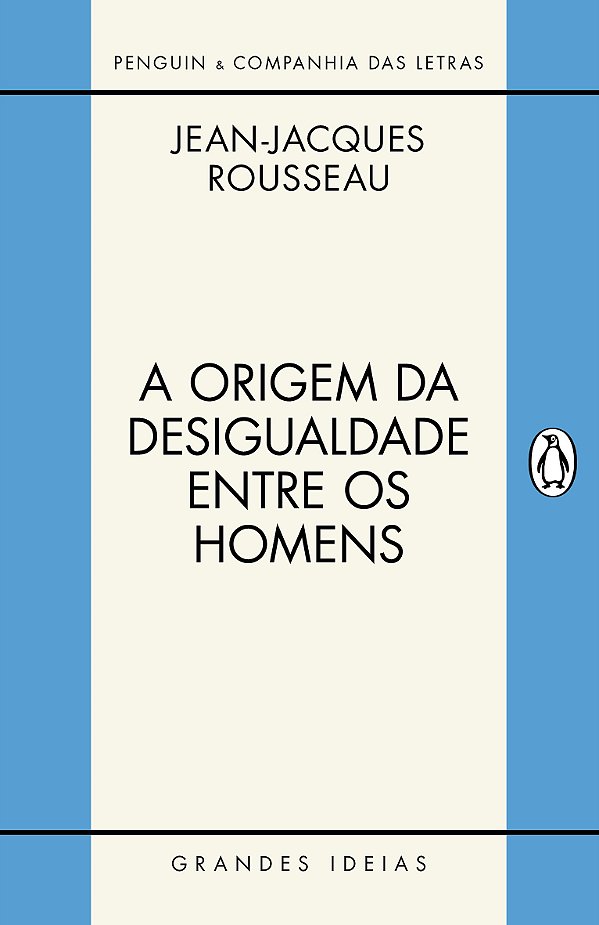 Livro A origem da desigualdade entre os homens