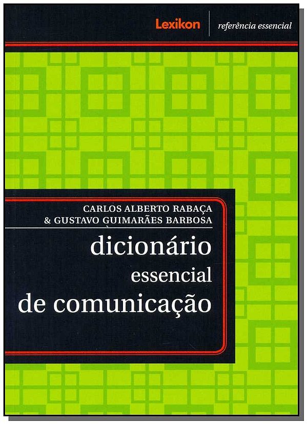 Livro Dicionário Essencial De Comunicação