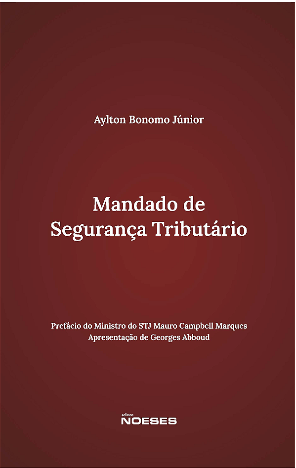 Livro Mandado de segurança tributário