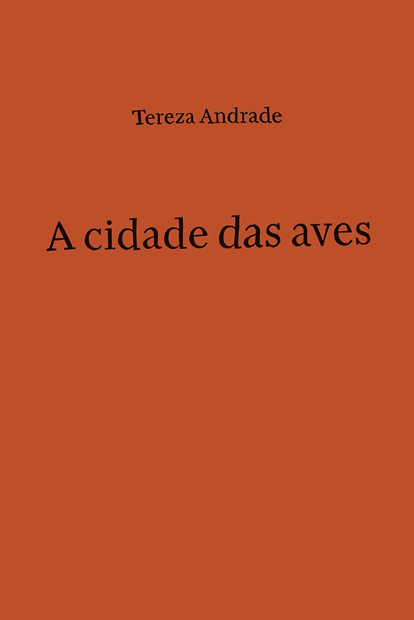 Livro A cidade das aves