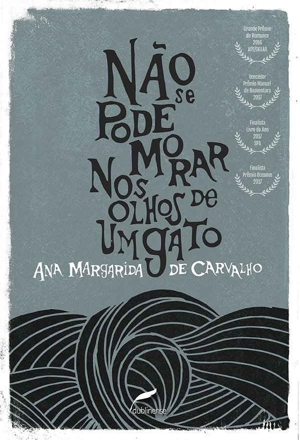 Livro Não se pode morar nos olhos de um gato