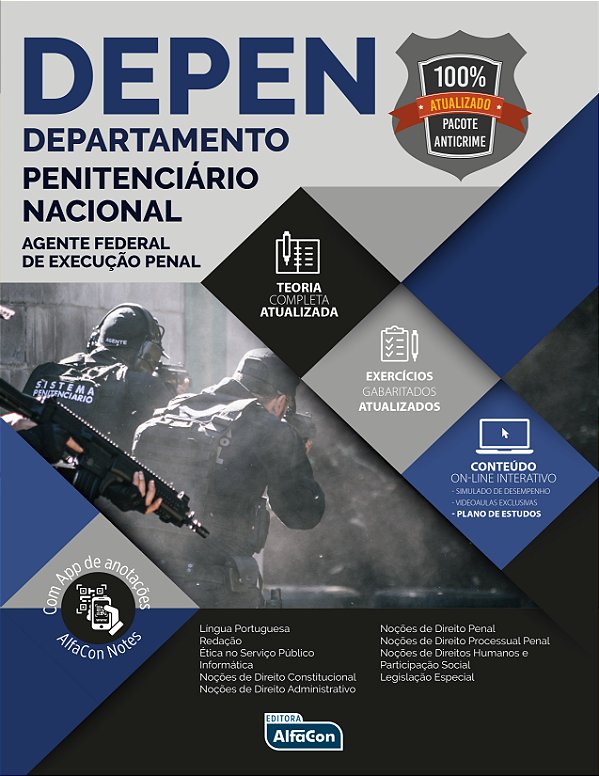 Livro DEPEN - Edital 2020