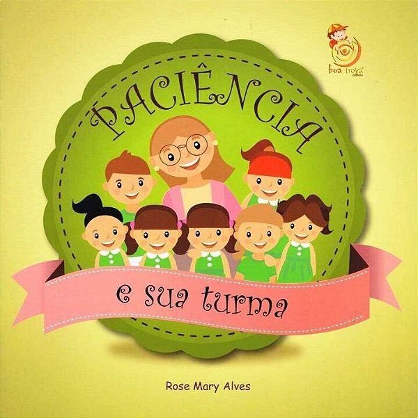 Livro Paciência e sua turma