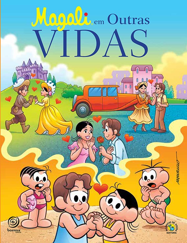 Livro Magali em outras vidas - Turma da Mônica