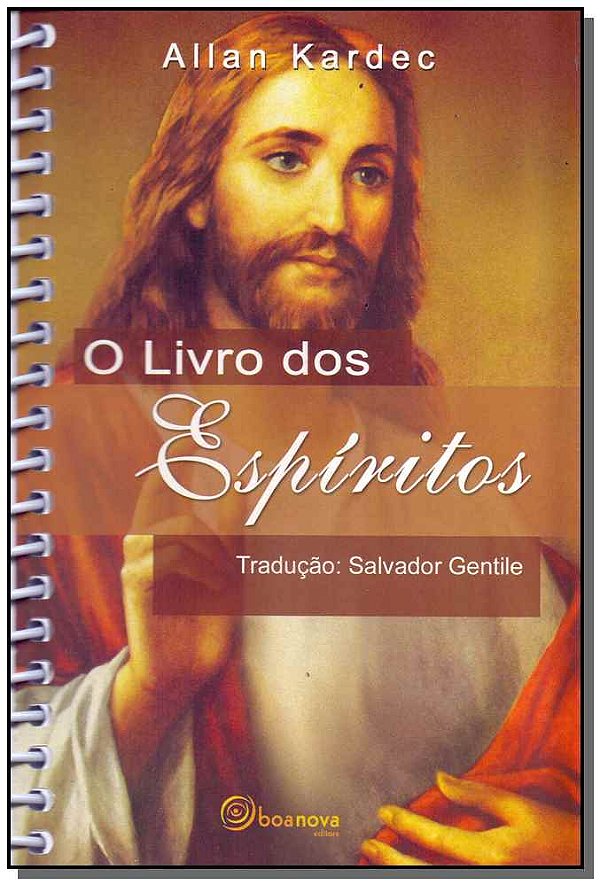 Livro O livro dos espíritos - normal espiral