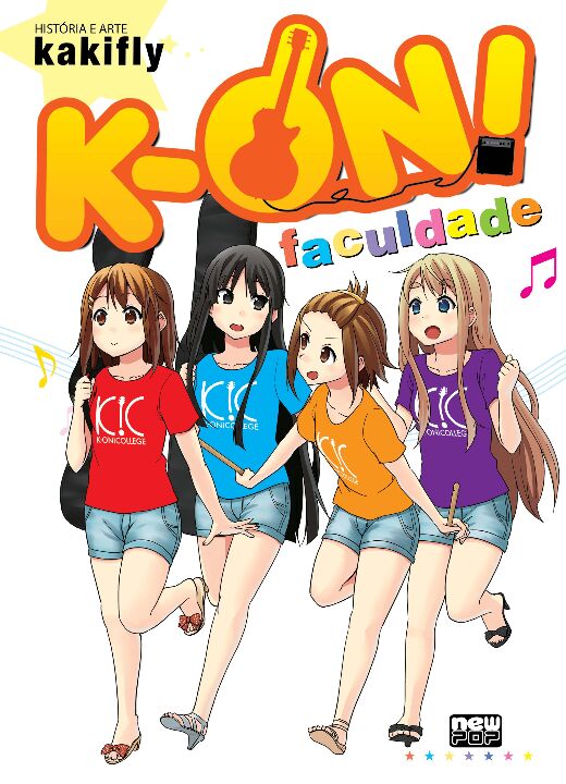 Livro K-ON! - Faculdade