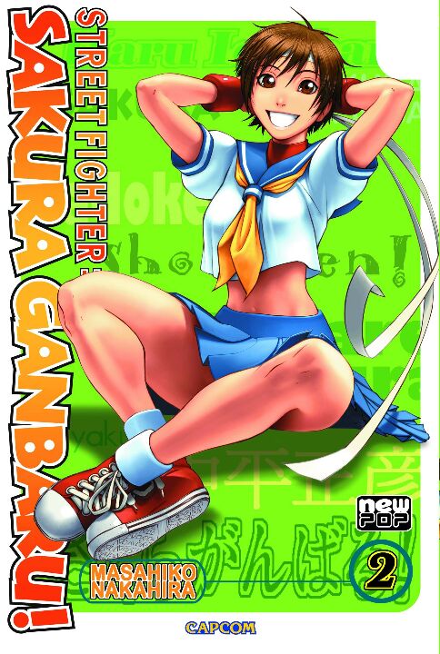 Livro Street Fighter: Sakura Ganbaru! - Volume 02