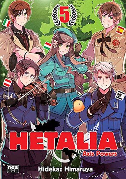 Livro Hetalia Axis Power - Volume 05