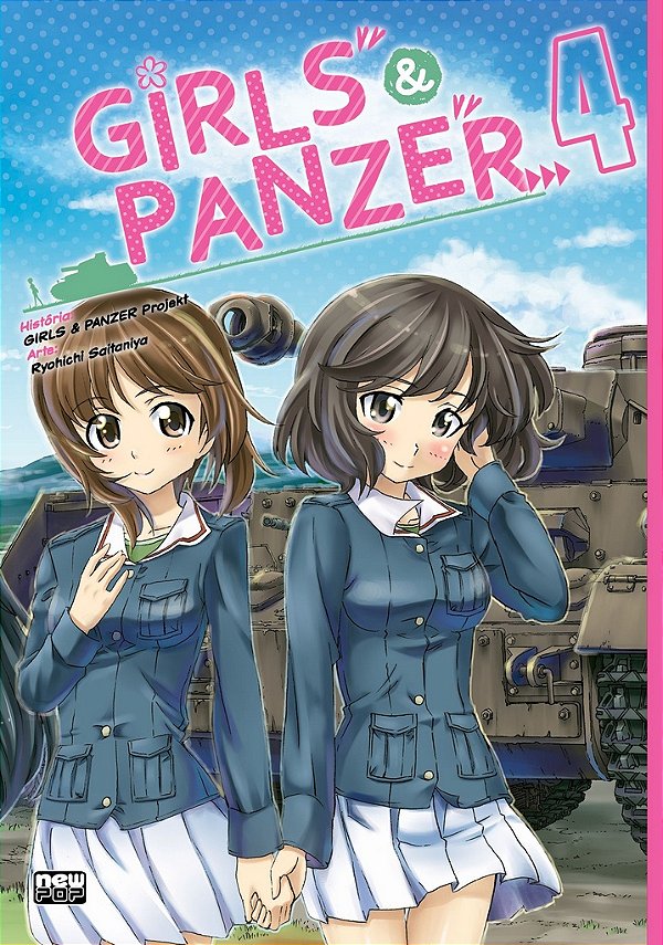 Livro Girls and Panzer - Volume 04