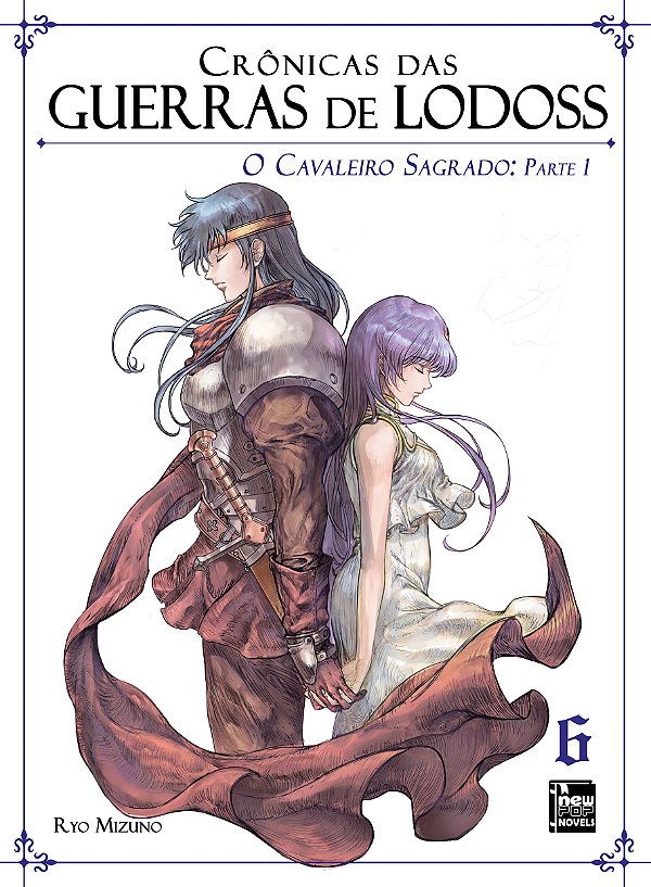 Livro Crônicas Das Guerras De Lodoss - Livro 6