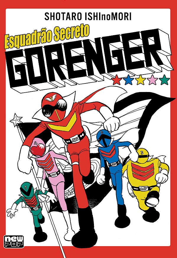 Livro Esquadrão Secreto Gorenger