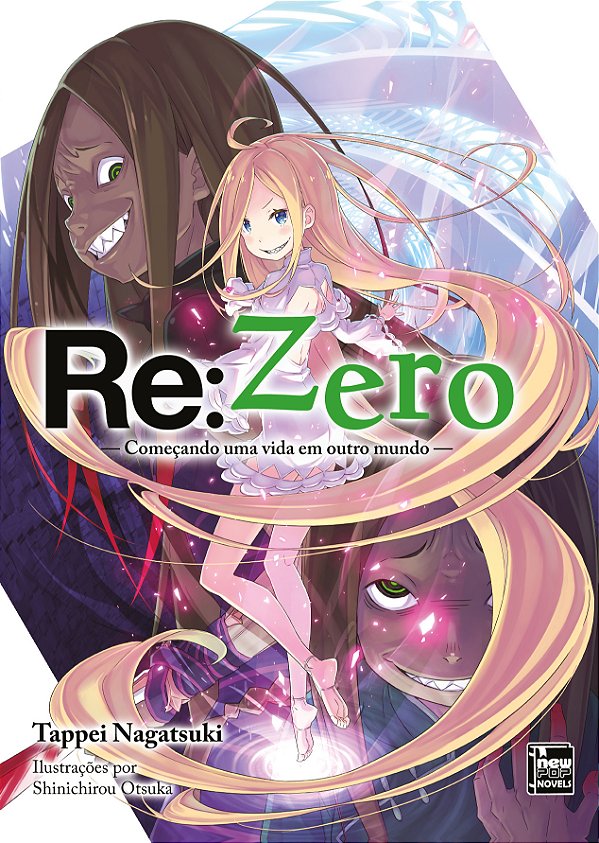 Livro Re:zero - começando uma vida em outro mundo - livro...