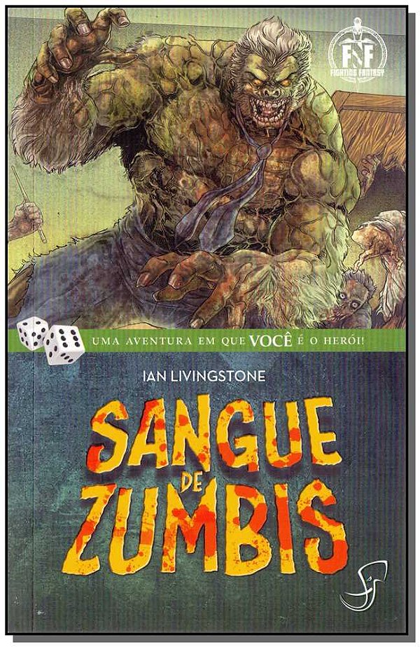 Livro Sangue De Zumbis