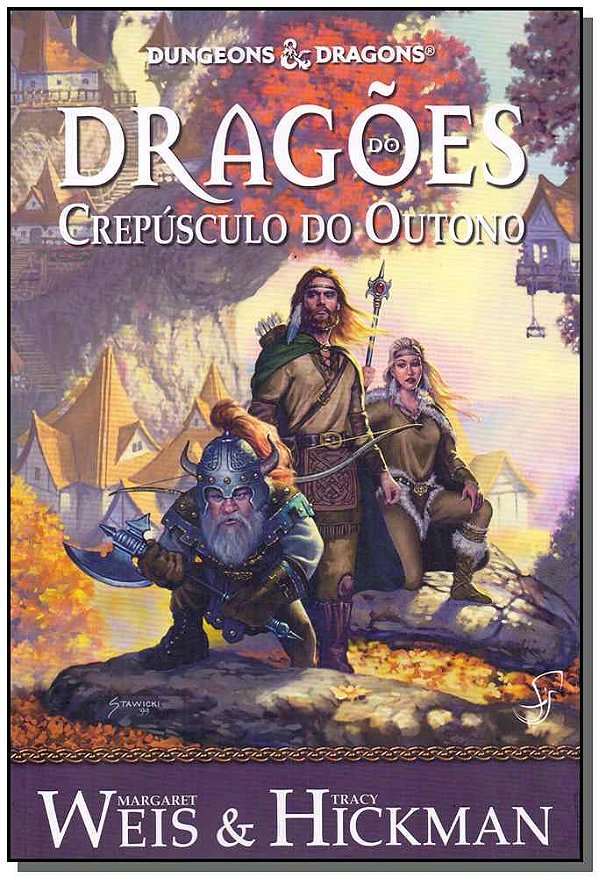 Livro Dungeons E Dragons - Dragões Do Crepúsculo Do Outon...