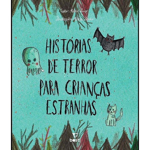 Livro Histórias De Terror Para Crianças Estranhas