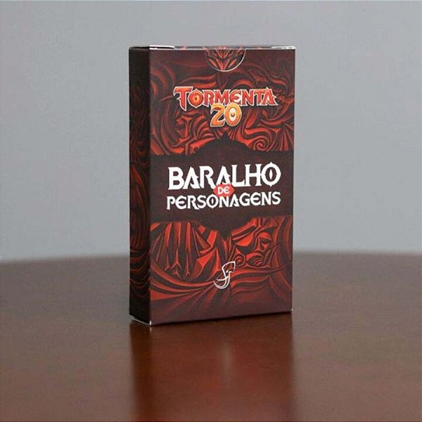 Livro Tormenta 20 - Baralho De Personagens