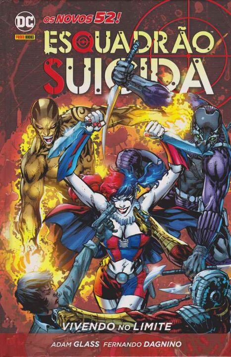 Livro Esquadrão Suicida: Vivendo no Limite