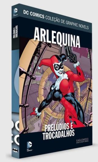 Livro Arlequina - Prelúdios E Trocadilhos - (Eaglemoss)