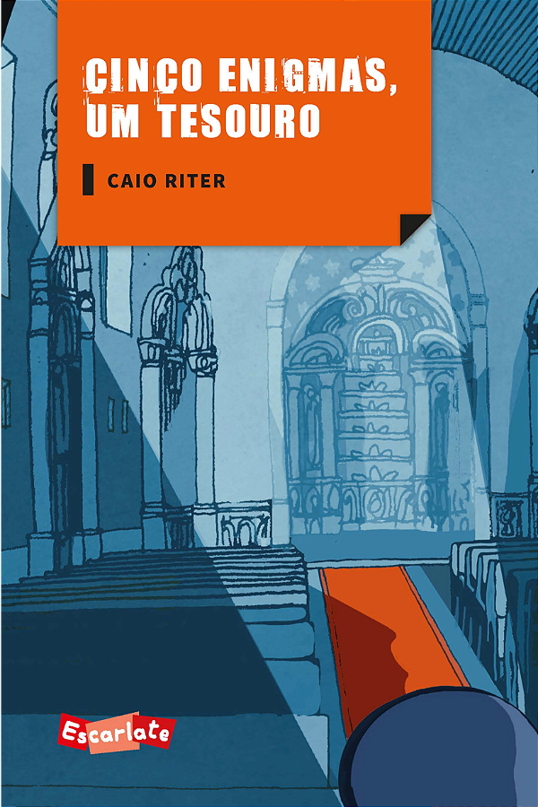 Livro Cinco enigmas, um tesouro