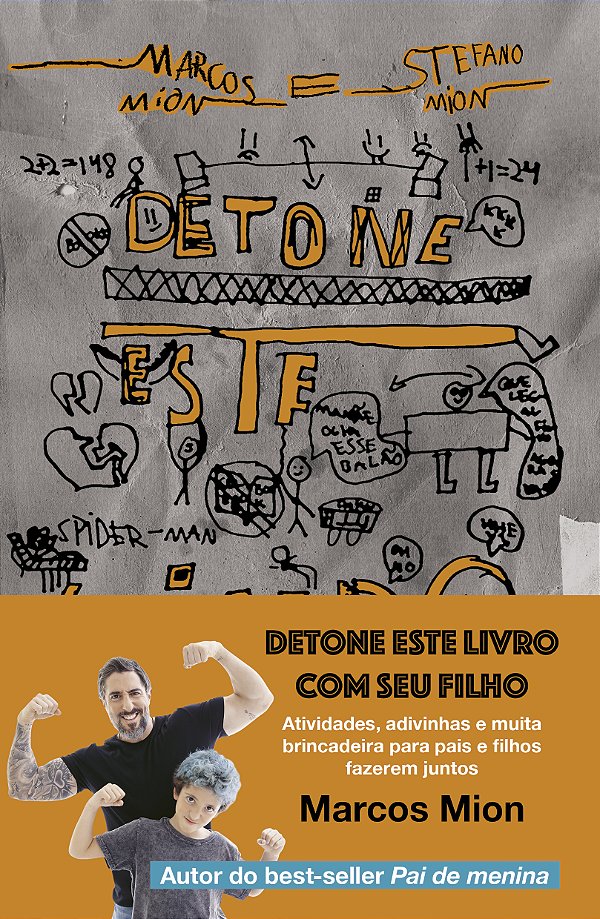 Livro Detone este livro com seu filho: Atividades, adivin...