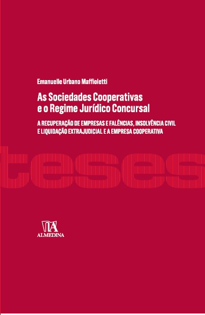 Livro As sociedades cooperativas e o regime jurídico conc...