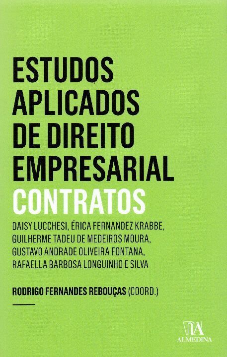 Livro Estudos aplicados de direito empresarial: contratos