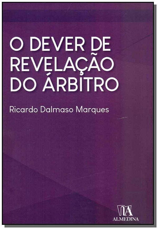 Livro O dever de revelação do árbitro
