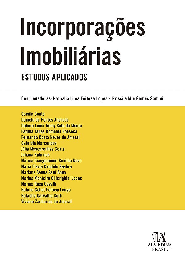 Livro Incorporações imobiliárias: estudos aplicados