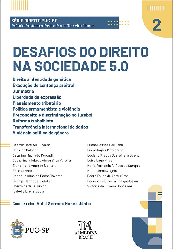 Livro Desafios do direito na sociedade 5.0