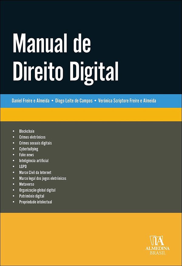 Livro Manual de direito digital