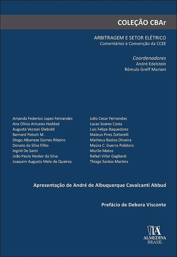 Livro Arbitragem e setor elétrico