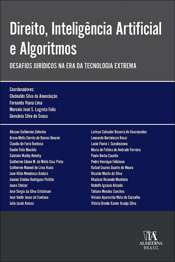Livro Direito, inteligência artificial e algoritmos: desafios j...