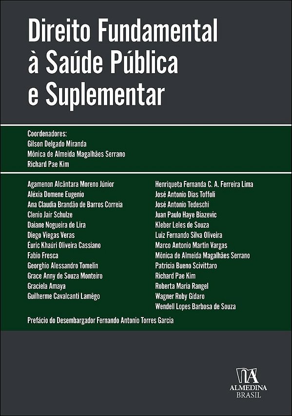 Livro Direito fundamental à saúde pública e suplementar