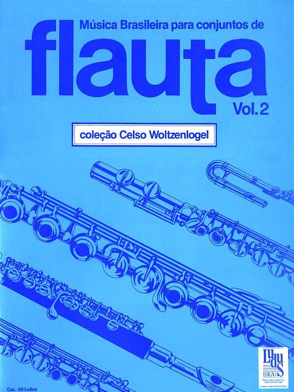 Livro Música brasileira para conjuntos de Flauta - Volume...