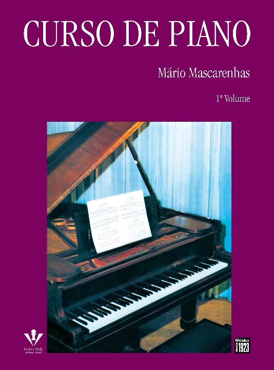 Livro Curso de piano - 1º volume